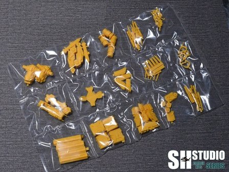 RG MSN-04 Sazabi Dual Gatling Gun plus Metal Chains (Resin Kit)