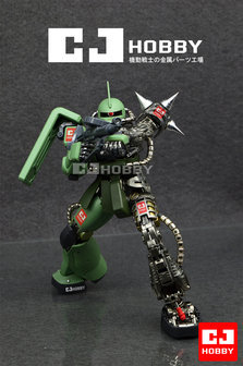 CJ Hobby MG Zaku II 06J Metal Set Red v2.0 9 Options