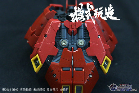 SH Studio RG Sazabi Metal Set Red 19 Options + decals