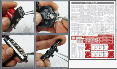 SH Studio RG MSN-04 Sazabi Set SHEU12