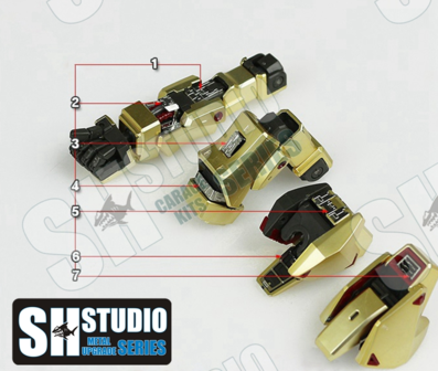 SH Studio MG MSN-00100 Hyaku-Shiki 2.0 Set SHEU-016