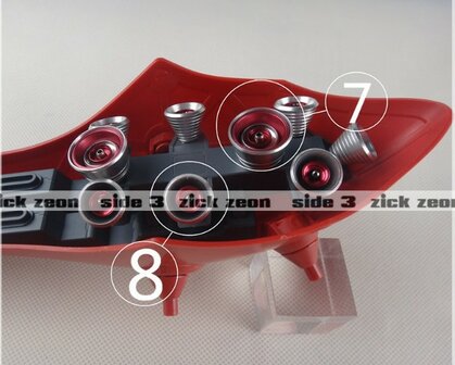 Side 3 Nightingale RE100 Metal Set Red 16 Options