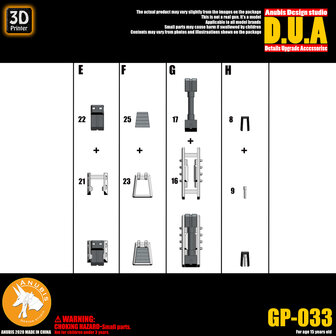 Anubis GP033 MG Sazabi MSN-04 Detail Set