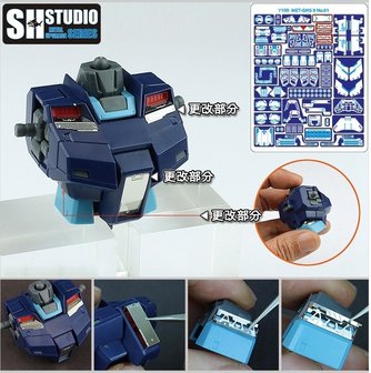 SH Studio MG RGM-79 GM Sniper II Set SHEU-006