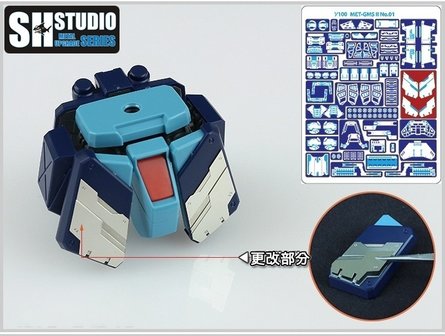 SH Studio MG RGM-79 GM Sniper II Set SHEU-006