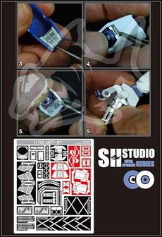 SH Studio MG RX-78-NT-1 Chobam Armor Set SHEU018