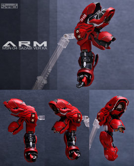 AnchoreT YujiaoLand MG Sazabi A2 Body 2.0 Dress-up Kit