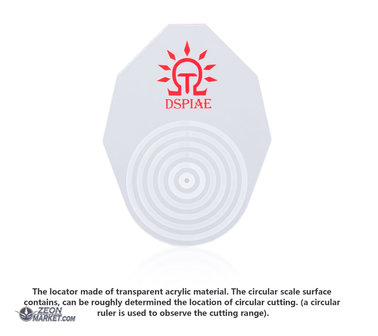 DSPIAE Stepless Adjustment Circular Cutter Locator MT-CL