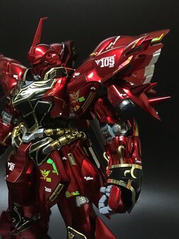 Delpi-Decal MG Sinanju Gold Holo