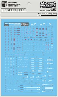 DL-Decal RG38 for RG Force Impulse ZGMF-X56S