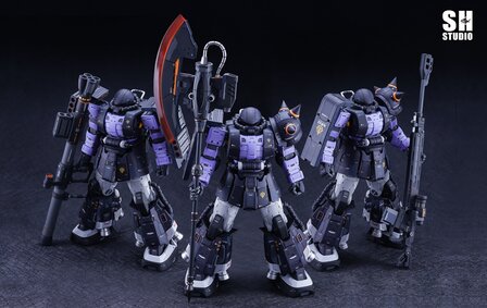 SH Studio x GM Dream PG Zaku II Black Tri-Stars GK or Accessories