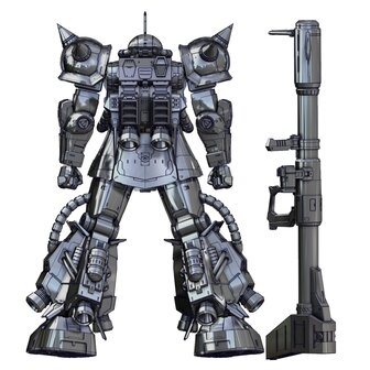 SH Studio x GM Dream PG Zaku II Shin Matsugane GK or Bazooka