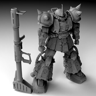 SH Studio x GM Dream PG Zaku II Shin Matsugane GK or Bazooka