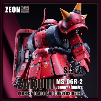 SH Studio x GM Dream PG Zaku II Johnny Ridden GK or Weapons