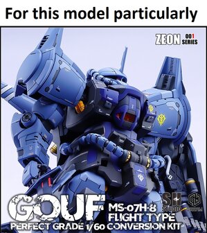 SH Studio x GM Dream 1/60 PG Frame Type A For Gouf Flight Type