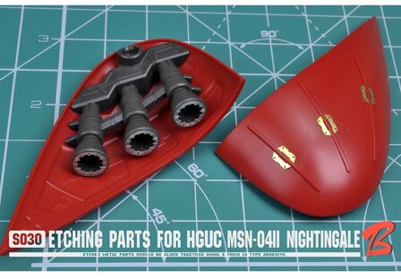 Madworks S30 HG Nightingale MSN-04-II Boosters &amp; Details Set