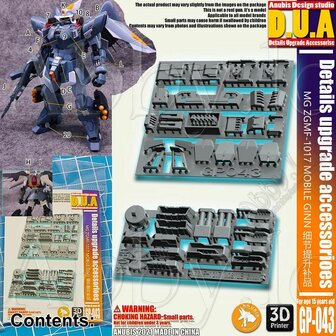 Anubis GP043 MG Mobile GINN ZGMF-1017 Detail Set