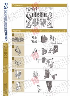 SH Studio PG RX-0 Phenex Unicorn Gundam Set