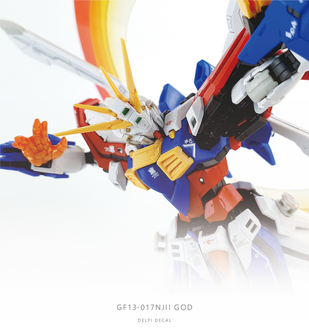 Delpi-Decal RG God Gundam Holo