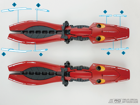 Delpi-Decal RG Sazabi Fukuoka Expansion Normal