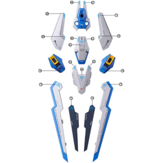 Flaming-Snow FM-06 XVX-016 Aerial Fluorescent