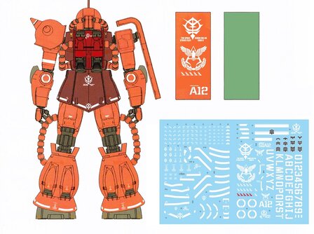 Flaming-Snow PG-06 Zaku Fluorescent