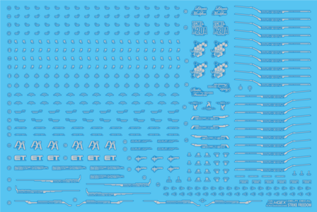 Delpi-Decal MGEX Strike Freedom Silver Holo