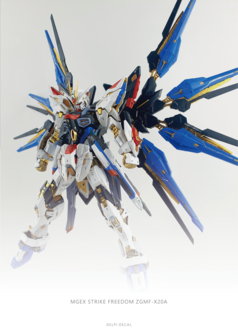 Delpi-Decal MGEX Strike Freedom Silver Holo