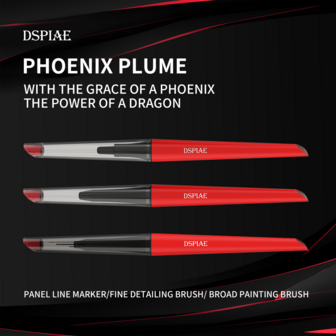 DSPIAE Painting Brush Handle Fine Tip PT-FB