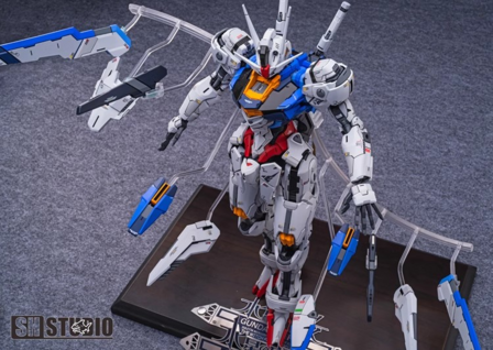 SH Studio x GM Dream PG Aerial Gundam Full Kit + LED + Masking Tape