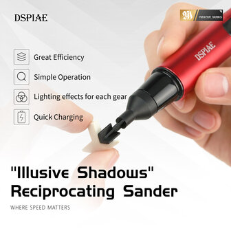 DSPIAE &quot;Illusive Shadows&quot; Reciprocating Sander ES-A