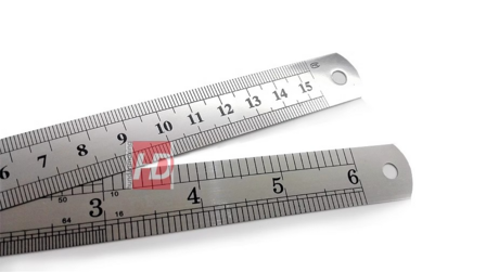 Ruler Stainless Steel 15cm