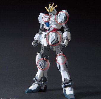 Flaming-Snow HG-16 HG Narrative Gundam A-Packs Fluorescent