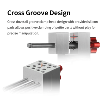 DSPIAE Precision Stainless Steel Clamp Vise AT-TVA&amp;B