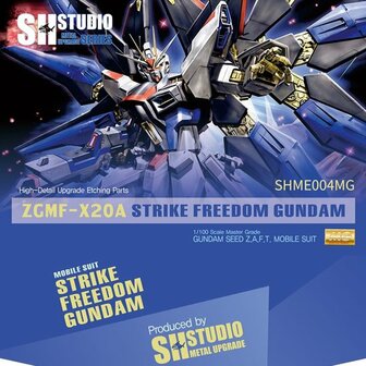 SH Studio MG Strike Freedom Gundam Photo Etch Set SHME004MG