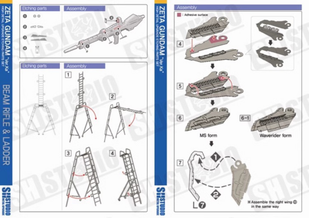 SH Studio MG MSZ-006 Zeta Gundam Set SHEU035