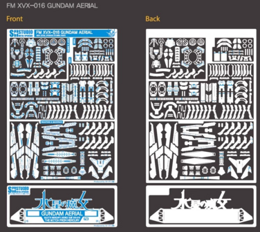 SH Studio FM XVX-016 Aerial Gundam Set SHEU034