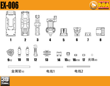 Anubis EX-006 HG Zaku II Shoulder Armament System