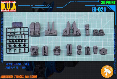 Anubis EX-020 FM Gundam Aerial Upgrade Parts