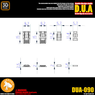 Anubis DUA-090 Detail Upgrade Accessories