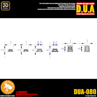 Anubis DUA-080 Detail Upgrade Accessories