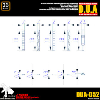 Anubis DUA-052 Detail Upgrade Accessories