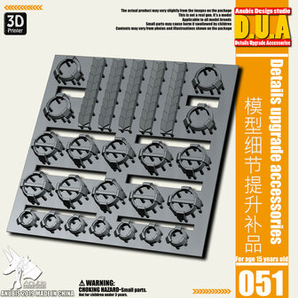 Anubis DUA-051 Detail Upgrade Accessories