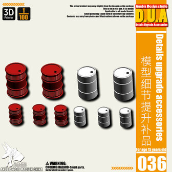 Anubis DUA-036 Diorama Barrels