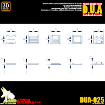 Anubis DUA-025 Detail Upgrade Accessories