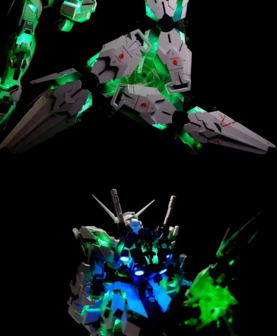 Kosmos PG Unicorn Final Battle Green Full LED Set + Remote