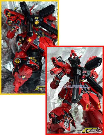 MG Sazabi Lux Metal Set v1.5 26 Options