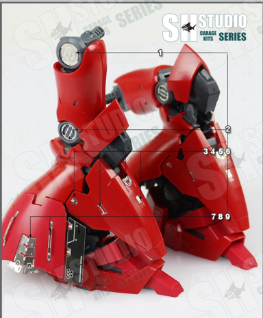 SH Studio RG MSN-04 Sazabi Set SHEU12