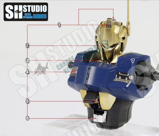 SH Studio MG MSN-00100 Hyaku-Shiki 2.0 Set SHEU-016