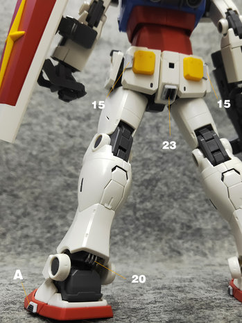 Anubis GP012 MG RX-78-2 Origin Detail Set